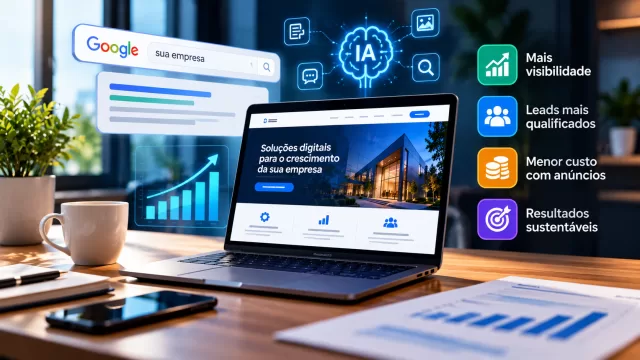 criacao de sites com seo e geo para gerar leads e reduzir custos